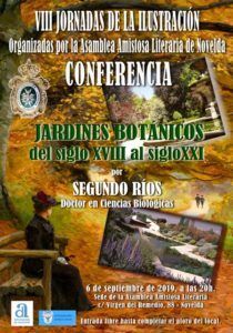 CONFERENCIA JARDINES BOTÁNICOS, del siglo XVIII al siglo XXI.