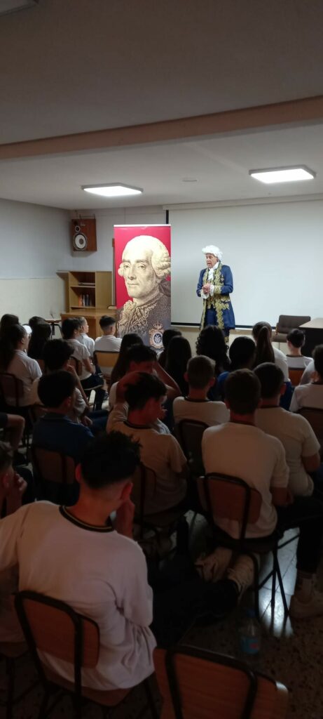 JORGE JUAN EN LAS ESCUELAS  