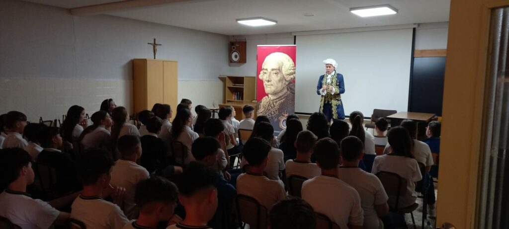 JORGE JUAN EN LAS ESCUELAS  