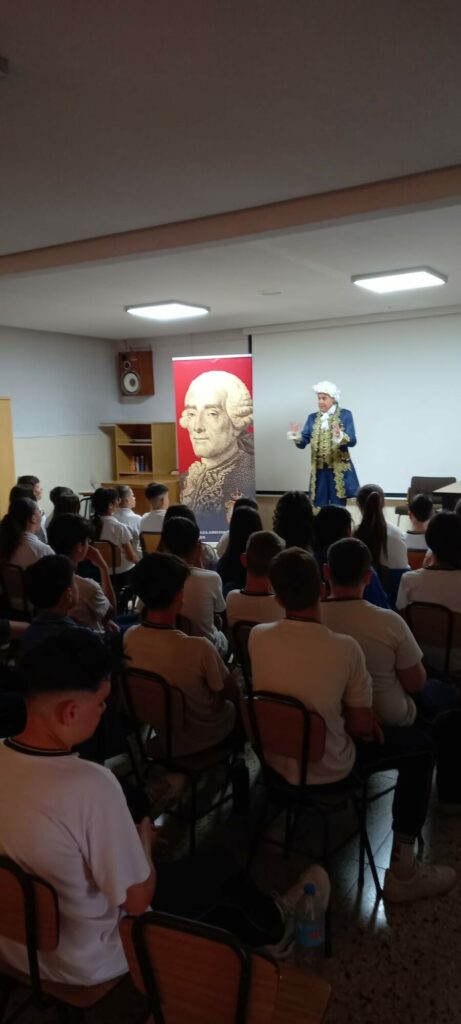 JORGE JUAN EN LAS ESCUELAS  