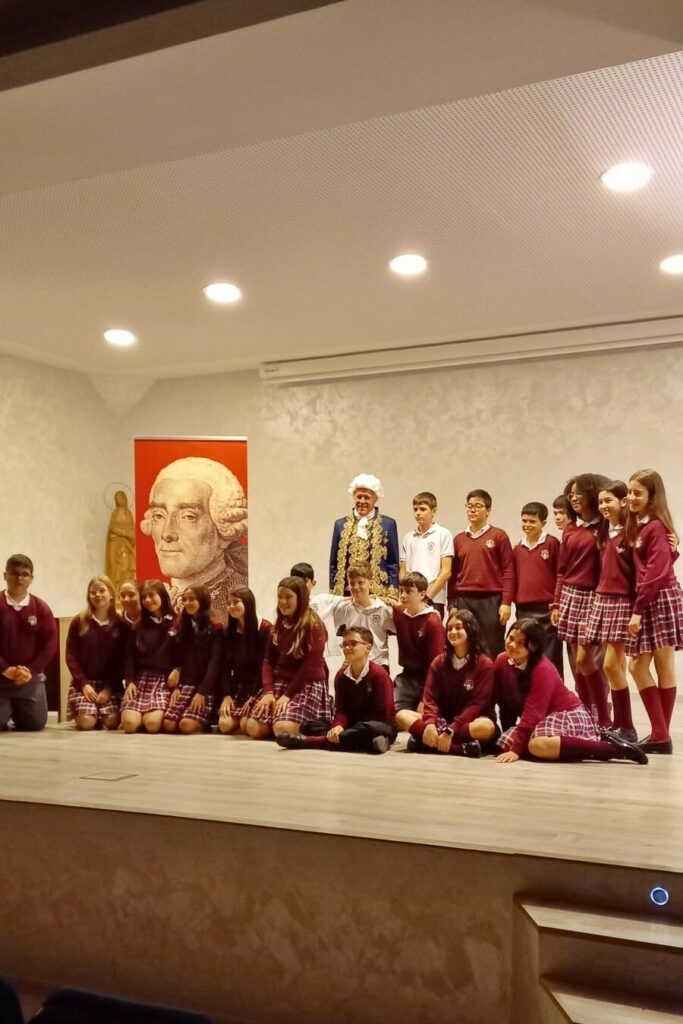 Visita al colegio Carmelitas de Novelda  