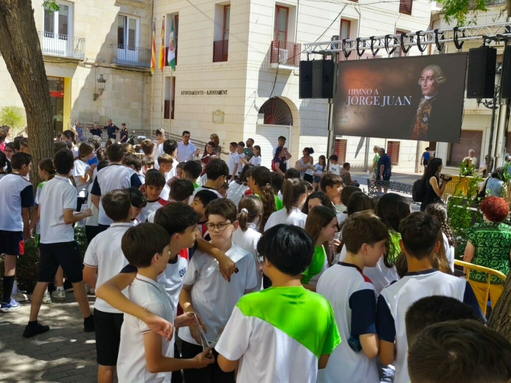 Acto de clausura de la actividad "Jorge Juan en las escuelas"  
