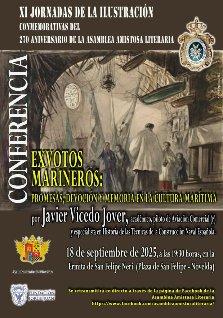 Conferencia "Exvotos marineros: promesas, devoción y memoria en la cultura marítima"  