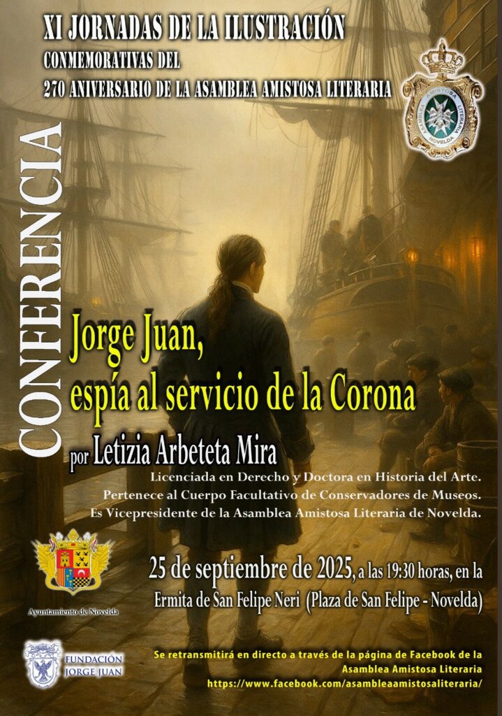 Conferencia "Jorge Juan, espía al servicio de la Corona"  