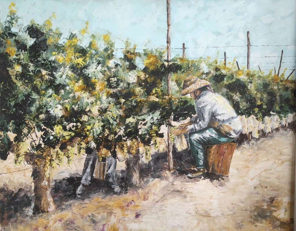 Obra ganadora de la V Bienal de Pintura "Jorge Juan y Santacilia"  